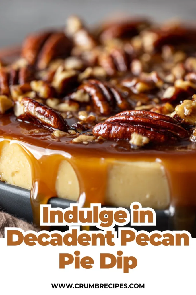 Indulge in Decadent Pecan Pie Dip: Your New Favorite Holiday Dessert Recipe! pecan pie dip Decadent Pecan Pie Dip