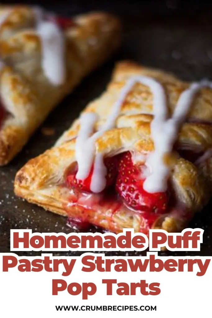 Puff Pastry Strawberry Pop Tarts