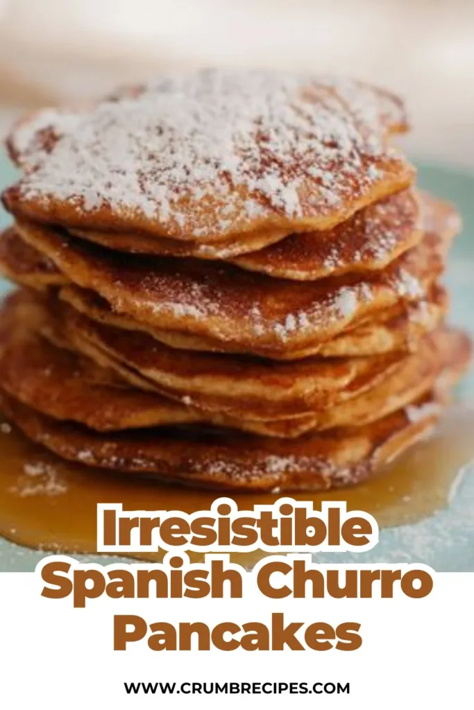 Spanish Churro Pancakes