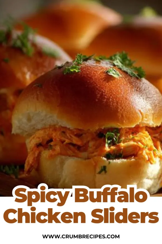 Spicy Buffalo Chicken Sliders