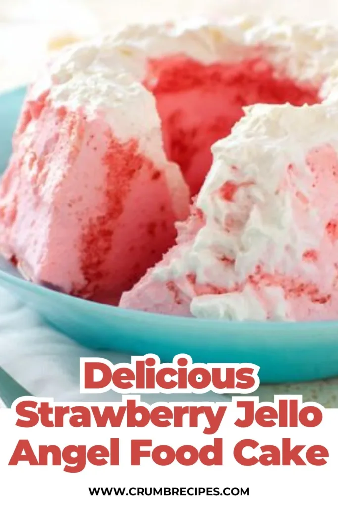 Strawberry Jello Angel Food Cake Recipe
