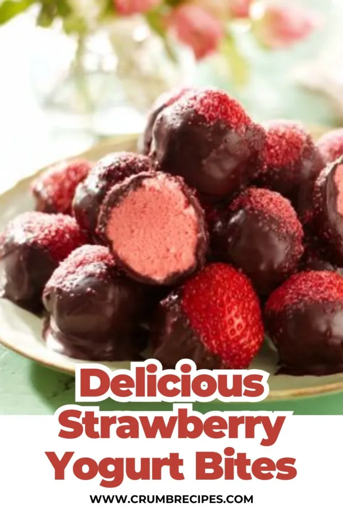 Strawberry Yogurt Bites