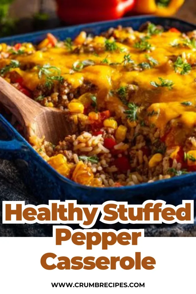 Stuffed Pepper Casserole stuffed pepper Stuffed Pepper Casserole