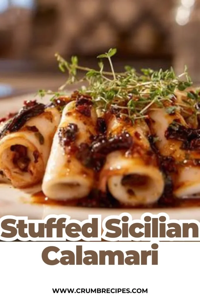 Stuffed Sicilian Calamari
