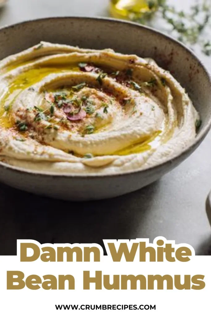 The Best Damn White Bean Hummus You'll Ever Taste