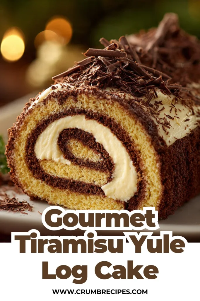Gourmet Tiramisu Yule Log Cake : let’s make holiday magic tiramisu yule log Gourmet Tiramisu Yule Log Cake
