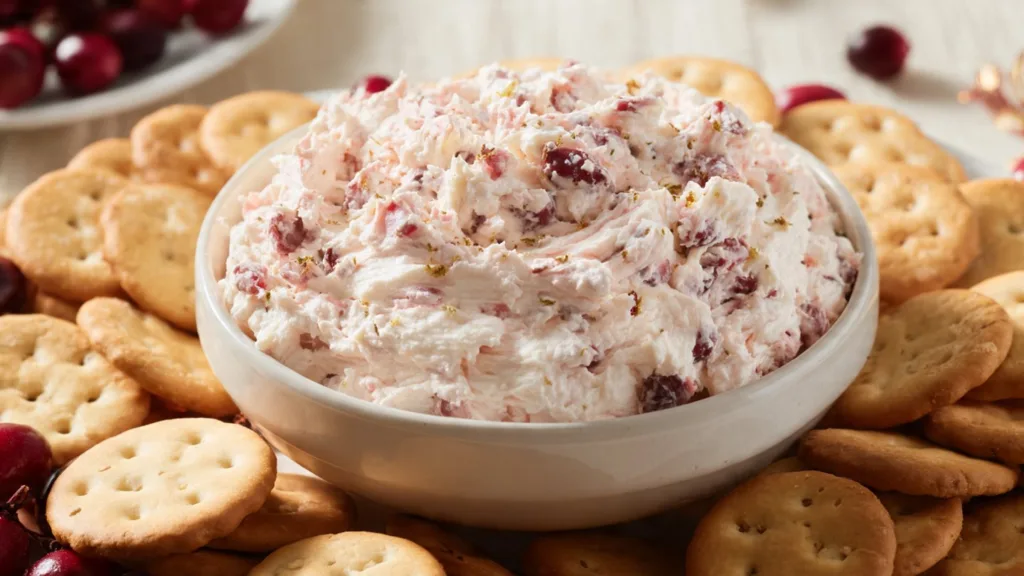 Creamy Cranberry Cream Cheese Spread
