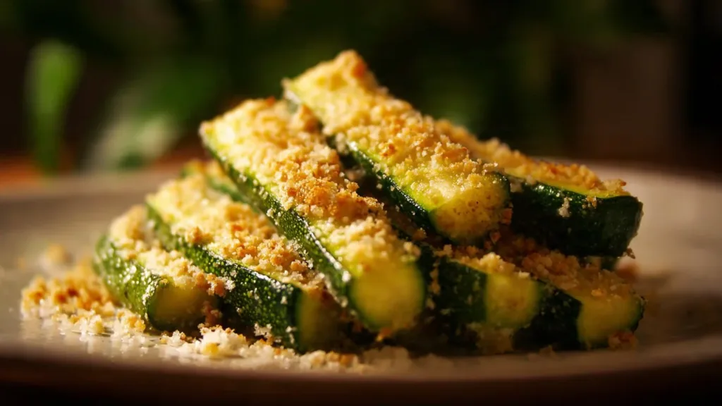 Baked Parmesan Zucchini