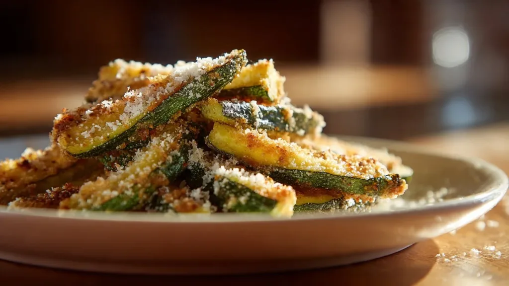 Baked Parmesan Zucchini