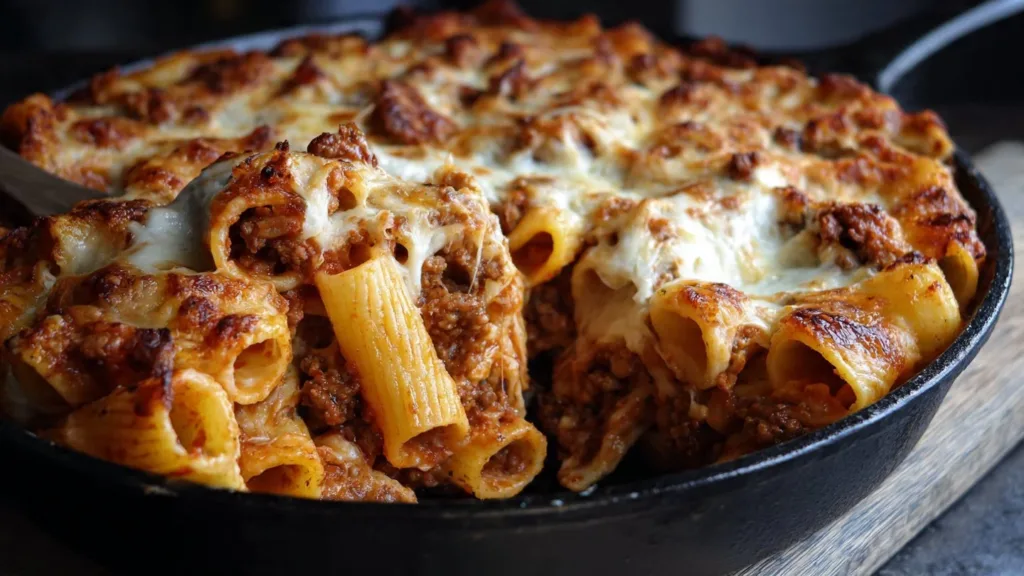 Baked Rigatoni Stuffed with Beef Ragu & Mozzarella: Discover the Secret to Perfect Comfort Food!