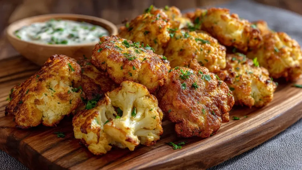 Basic Cauliflower Fritters