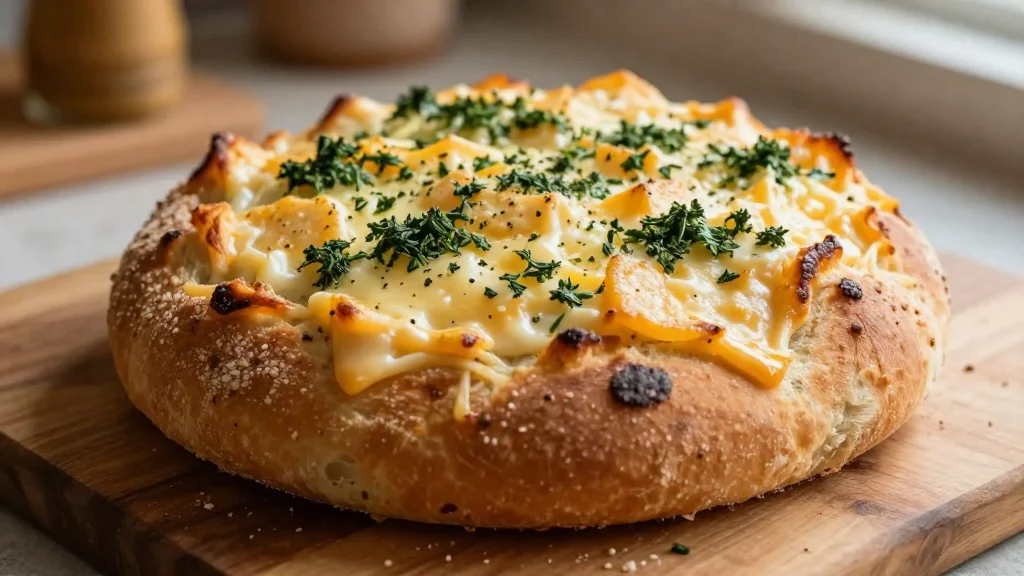 Cheese and herb Irish soda bread
