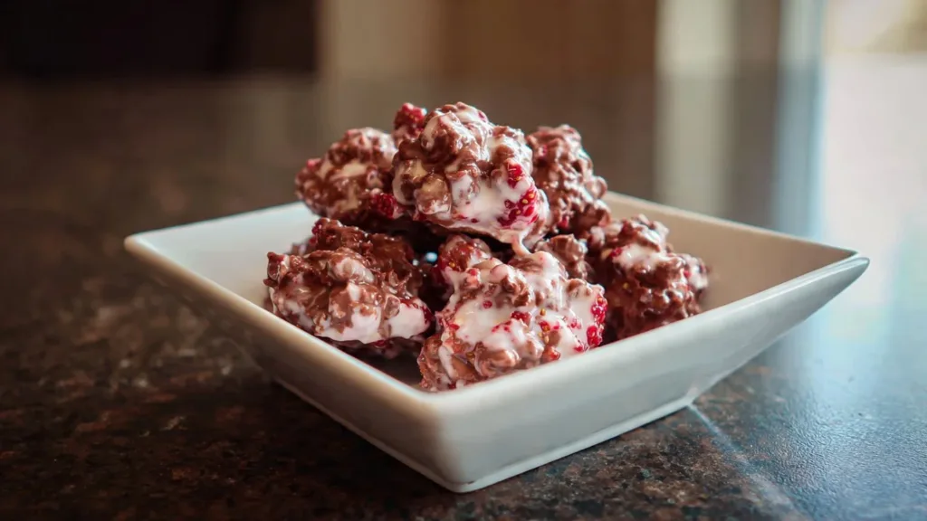 Chocolate Strawberry Yogurt Clusters (Viral Recipe!)