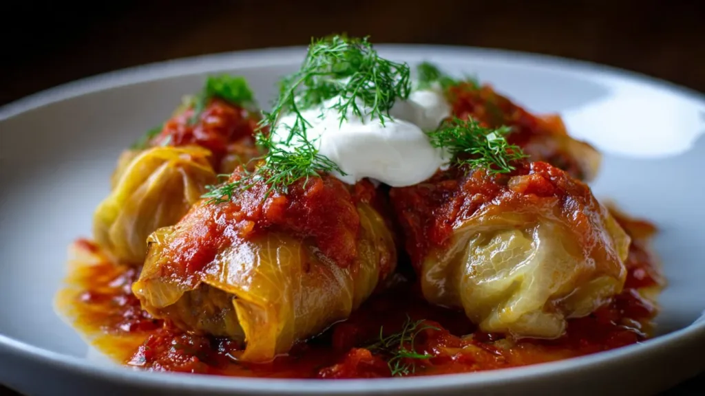 Classic Cabbage Rolls Recipe (not vegan)