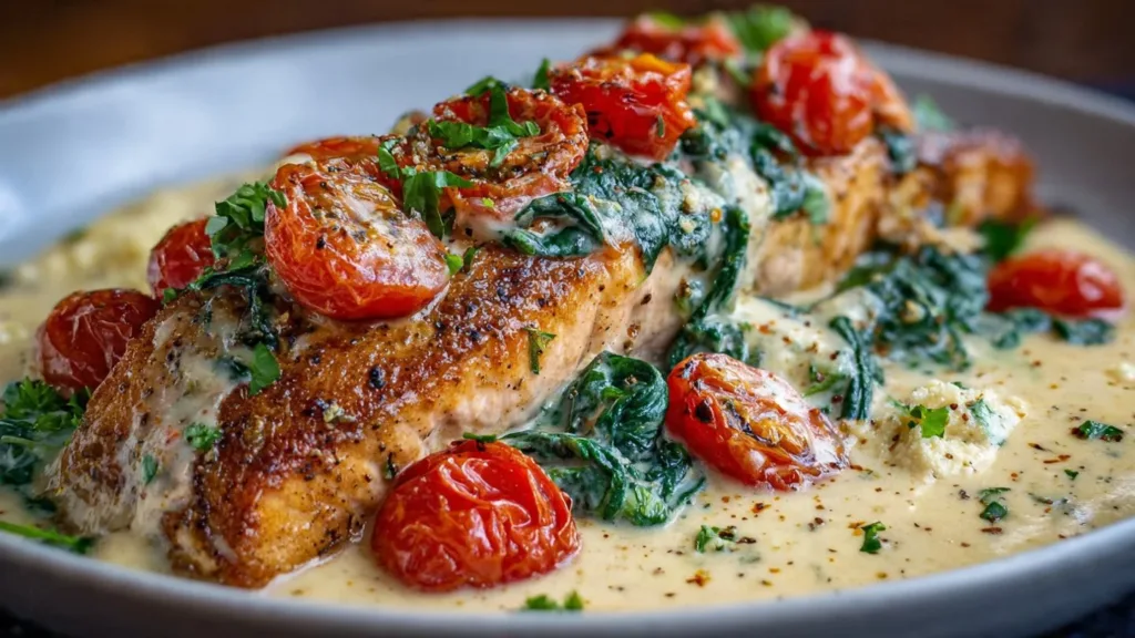 Creamy Tuscan Salmon