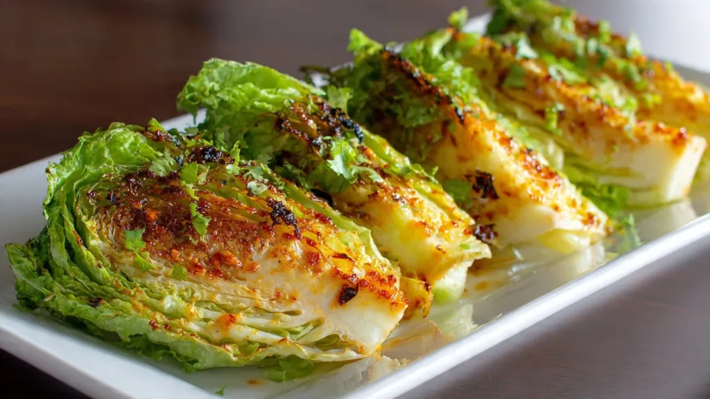 Crispy Air Fryer Cabbage Wedges