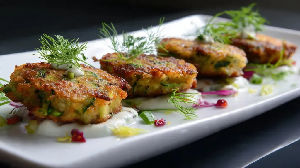 Crispy Zucchini Fritters