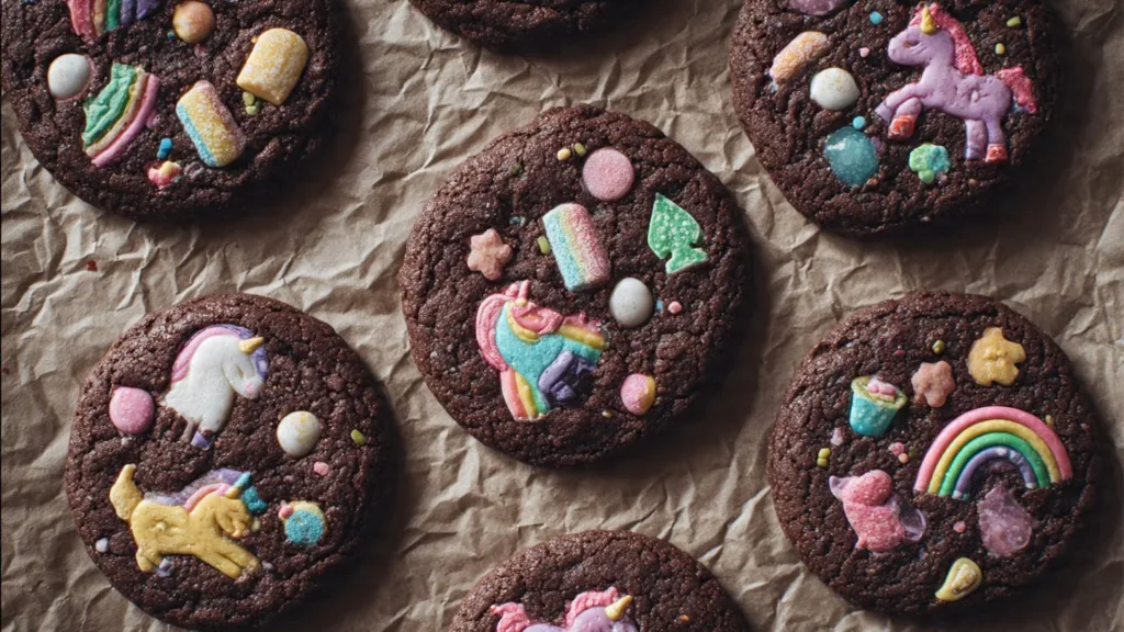 Decadent Chocolate Cookies with White Chocolate Chunks