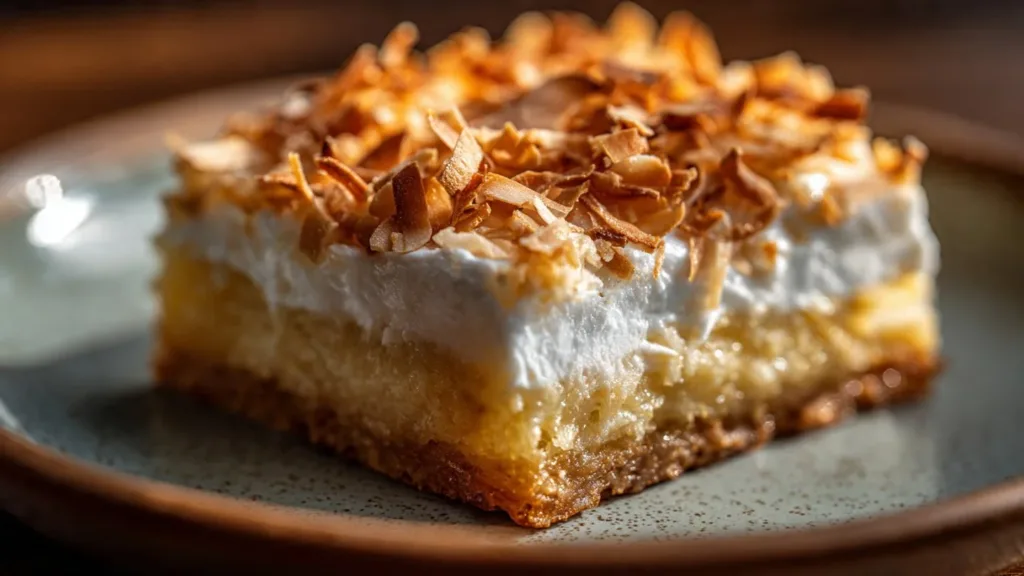 Decadent Coconut Cream Bars That Will Make You Melt