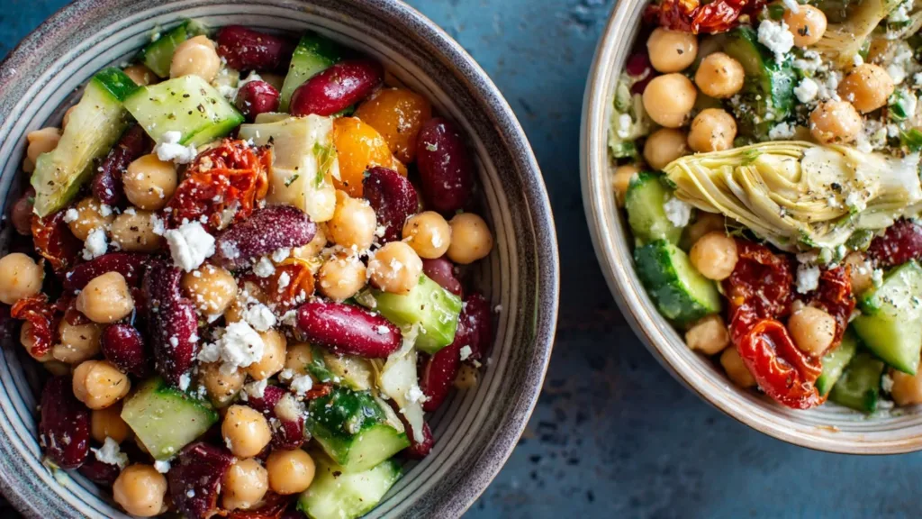 Easy Bean Salad bean salad Easy Bean Salad