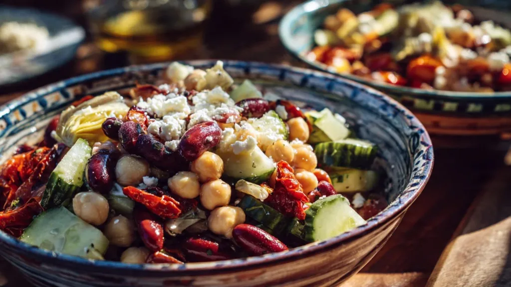 Easy Bean Salad bean salad Easy Bean Salad