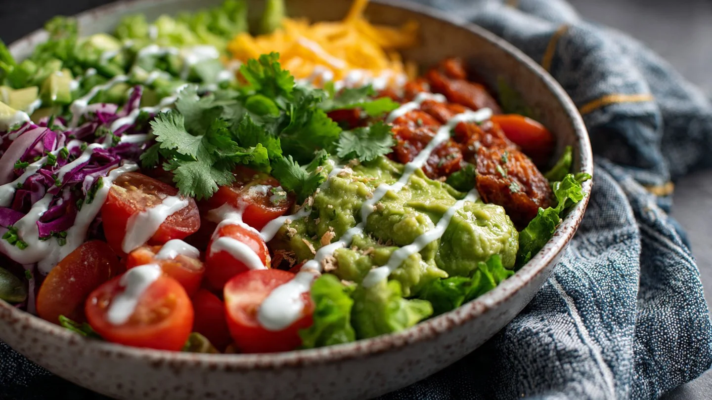 Easy Low Carb Burrito Bowl - 25min Breakfast Protein-Packed
