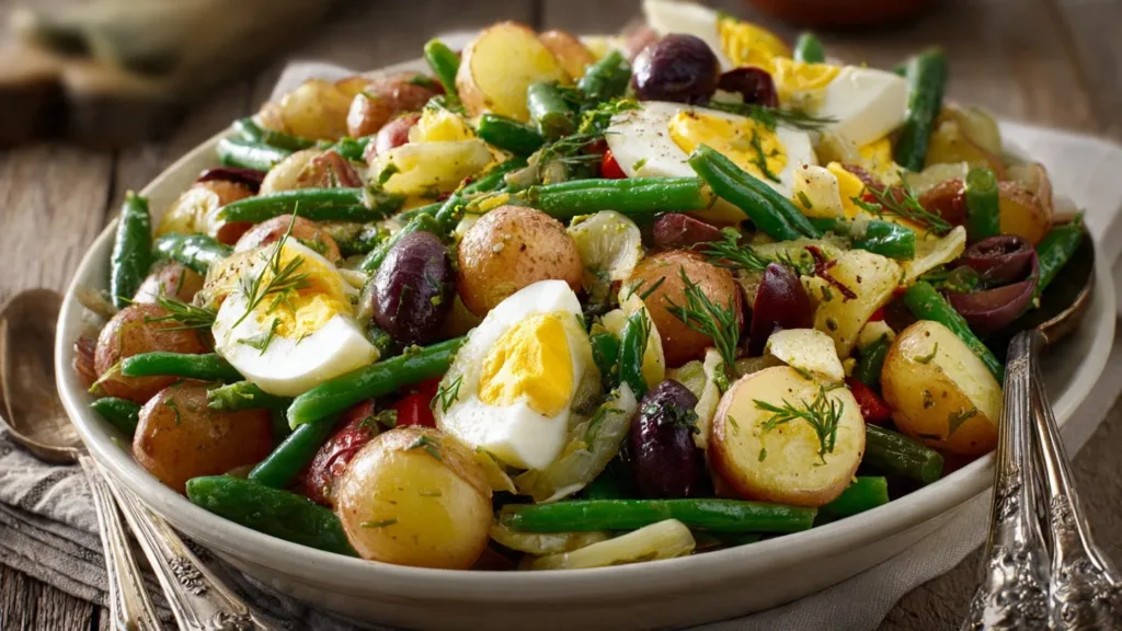 French-Style Potato and Green Bean Salad