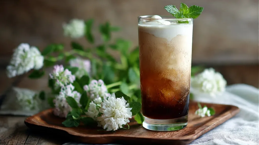 Homemade Real Fruit Irish Cream Soda