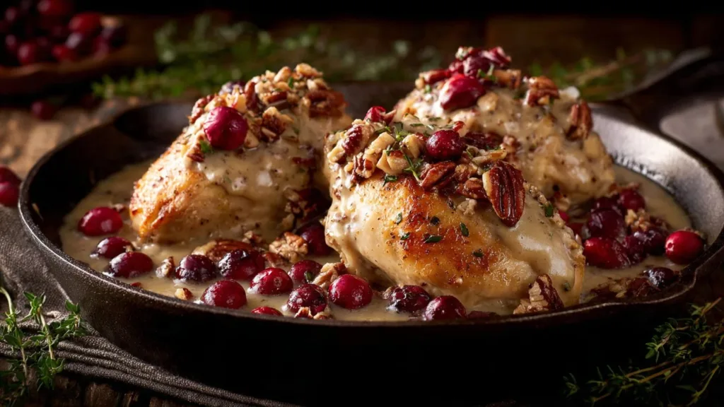 Honey Cranberry Chicken Bake with Ricotta Cheese – Easy, Flavor-Packed Dinner in 40 Minutes! Honey Cranberry Chicken Honey Cranberry Chicken Bake with Ricotta Cheese