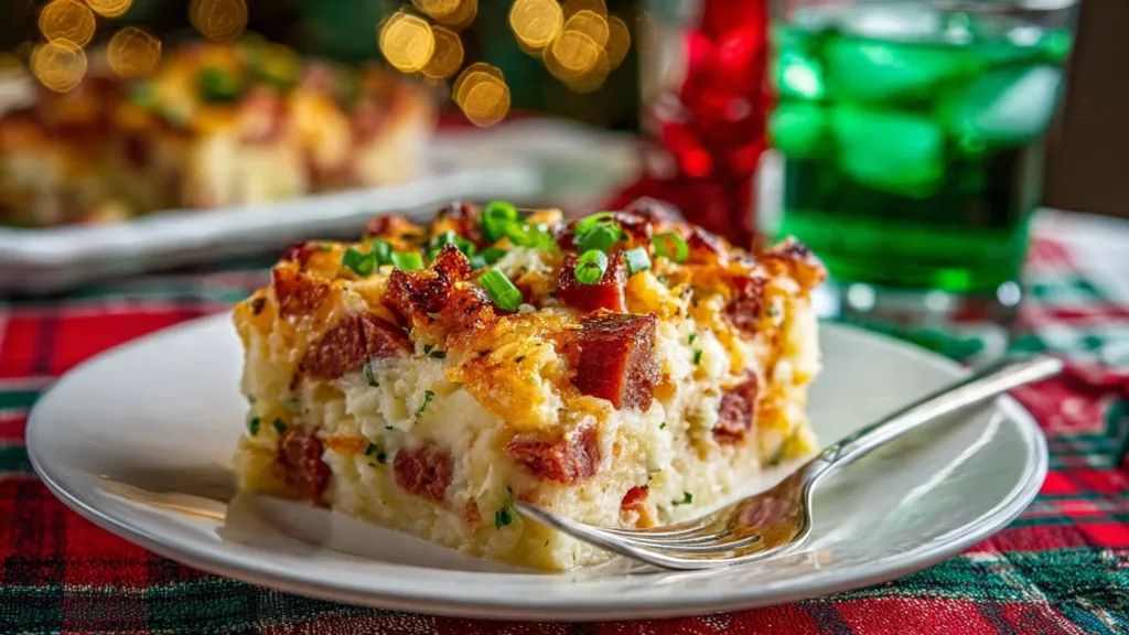 Irish Cast Iron Skillet Corned Beef Colcannon Casserole