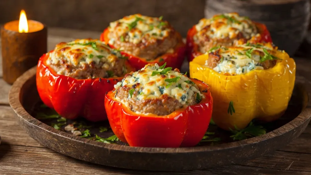 Lebanese Stuffed Peppers, Gluten-Free Recipe stuffed peppers Lebanese Stuffed Peppers, Gluten-Free Recipe