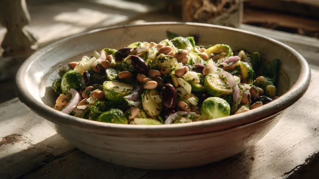 Marinated Za'atar Bean Salad
