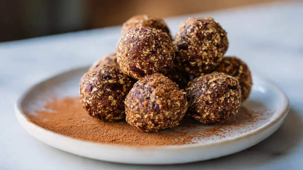 No Bake Nutella Energy Balls