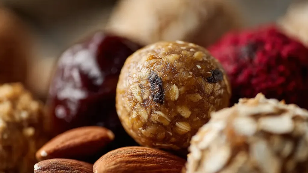 Oatmeal Peanut Butter Energy Bites oatmeal energy bites Oatmeal Peanut Butter Energy Bites