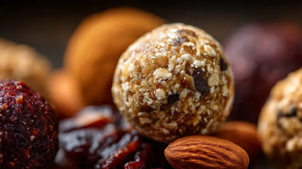 Oatmeal Peanut Butter Energy Bites oatmeal energy bites Oatmeal Peanut Butter Energy Bites