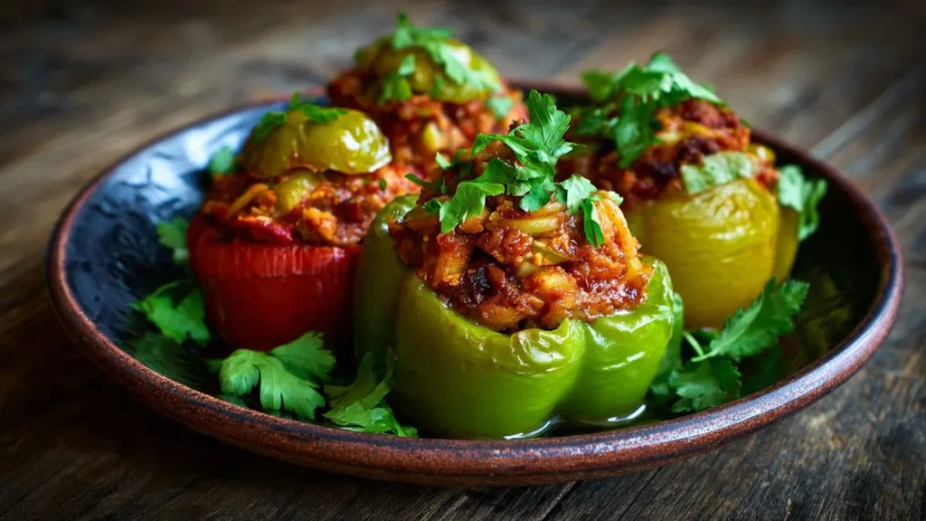 Old Fashioned Stuffed Bell Peppers