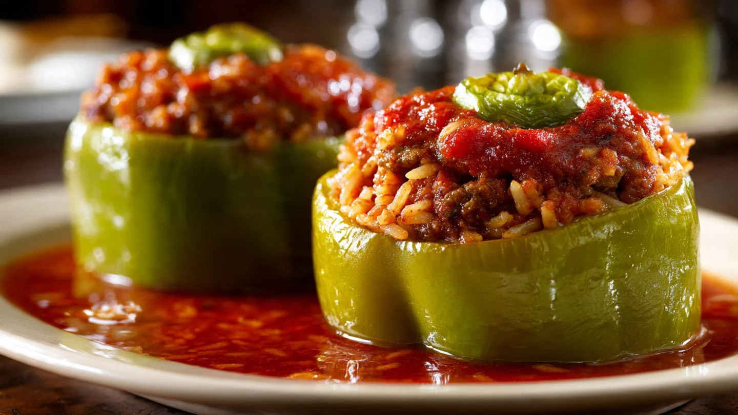 Old Fashioned Stuffed Bell Peppers