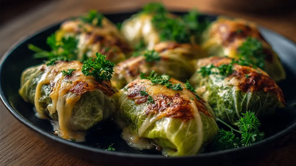 Oven-Baked Cabbage Burgers: A Healthy Twist on Classic Flavor