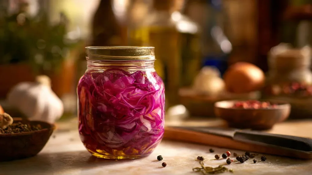 Quick Pickled Red Onions