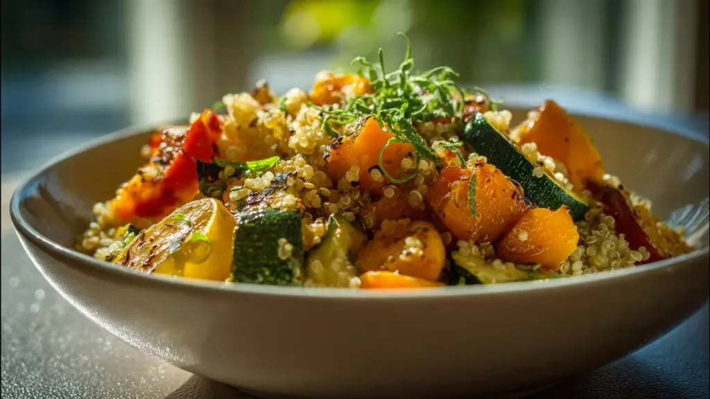 Roasted Vegetable Quinoa Bowl Vegetable Quinoa Bowl Roasted Vegetable Quinoa Bowl