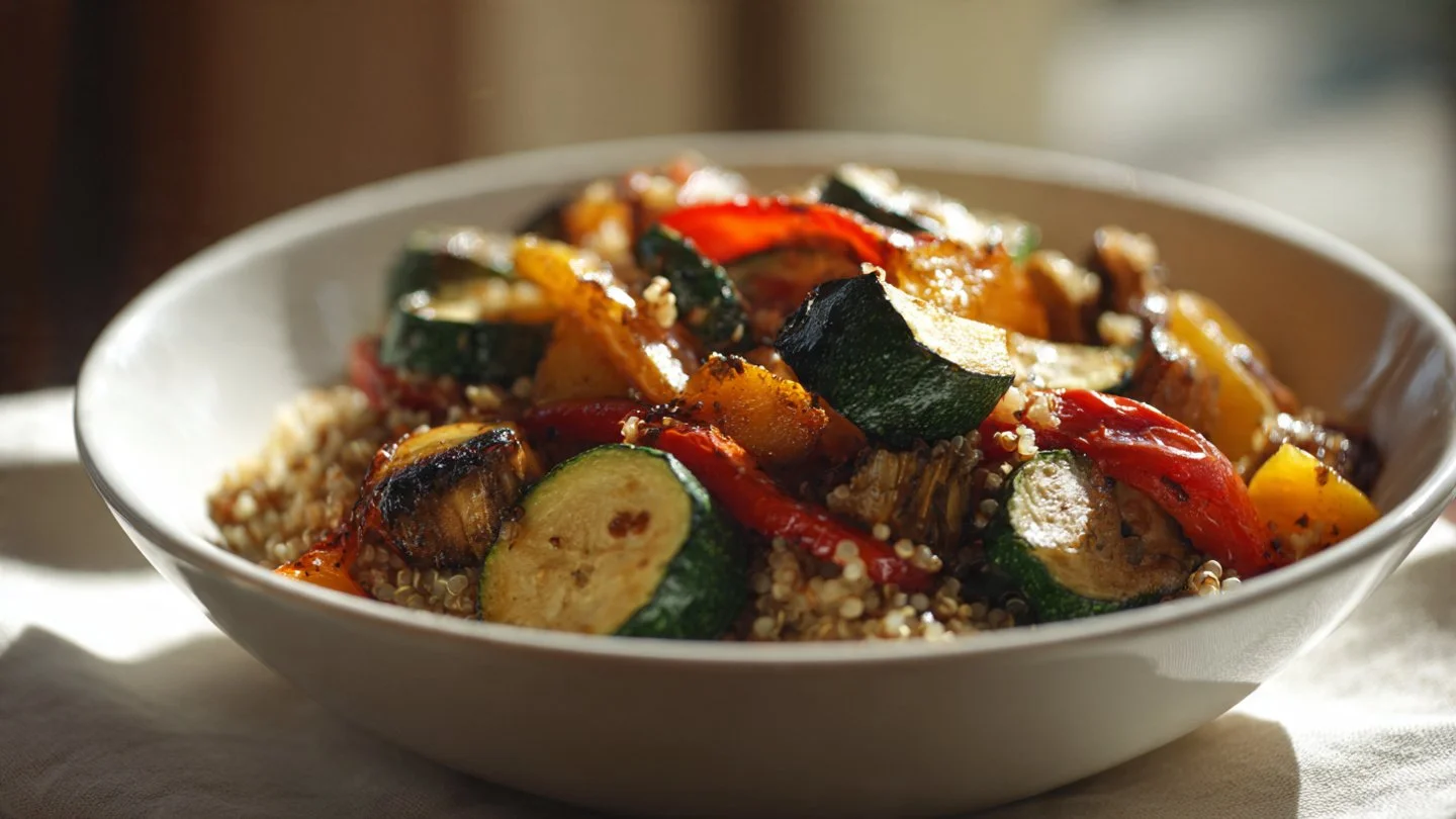 Roasted Vegetable Quinoa Bowl Vegetable Quinoa Bowl Roasted Vegetable Quinoa Bowl