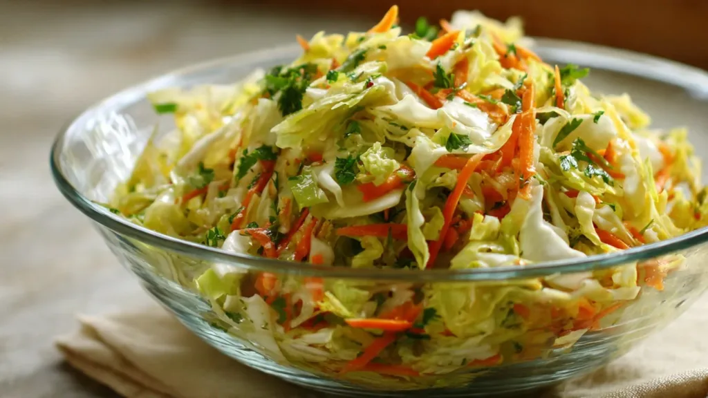 Savoy Cabbage Salad