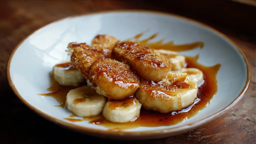 Ridiculously Easy Single-Serving Air Fryer Banana Foster