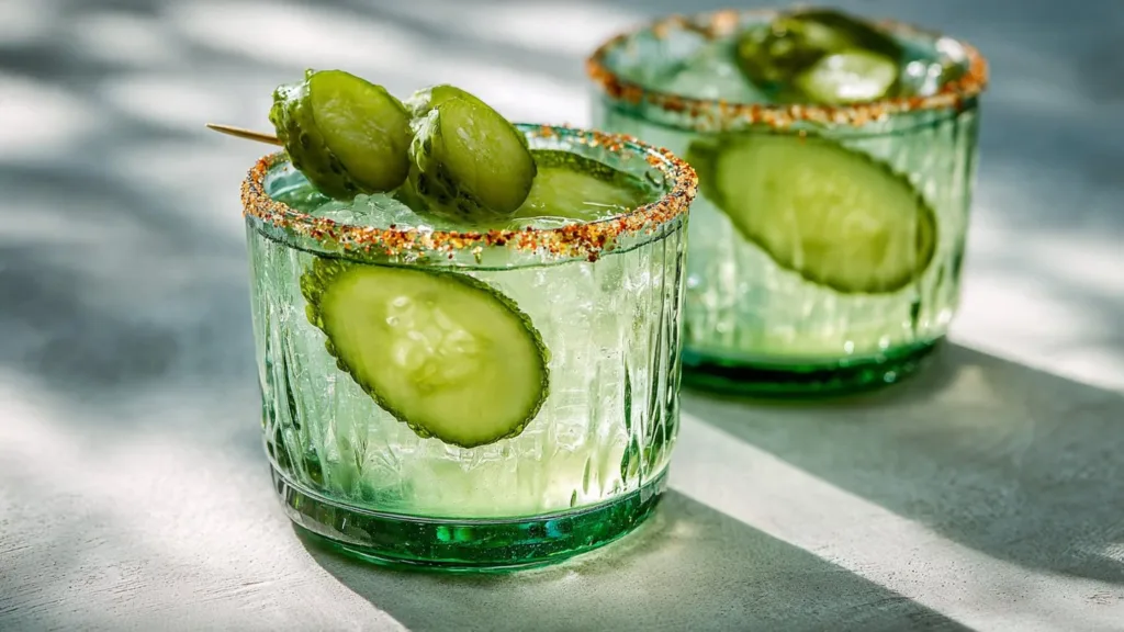 Spicy Pickle Margarita