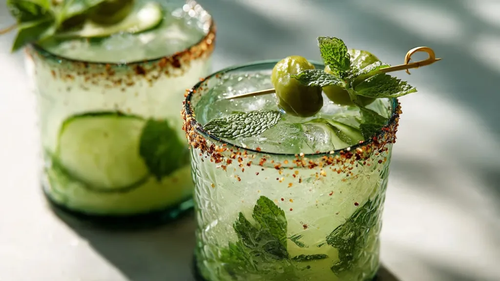 Spicy Pickle Margarita