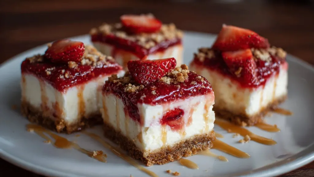 Strawberry Cheesecake Bars