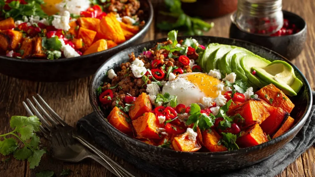Sweet Potato Taco Bowls