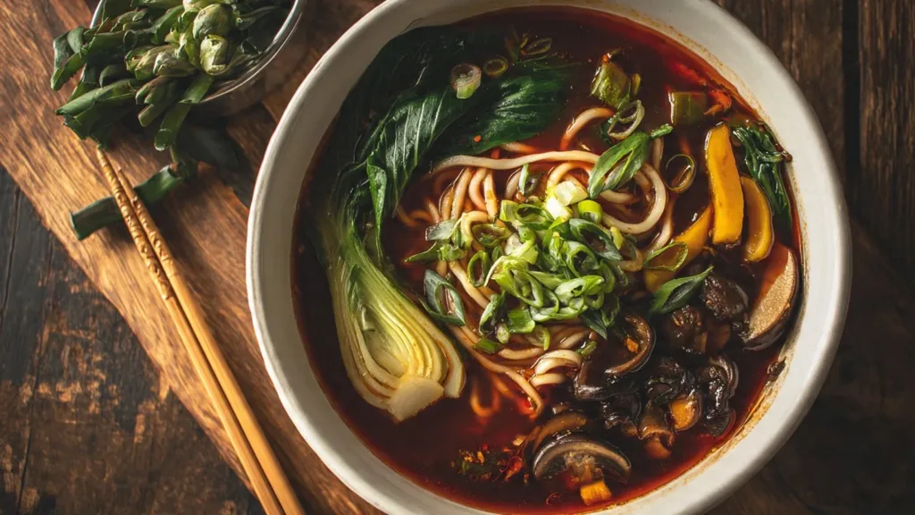 Vegan Kimchi Soup