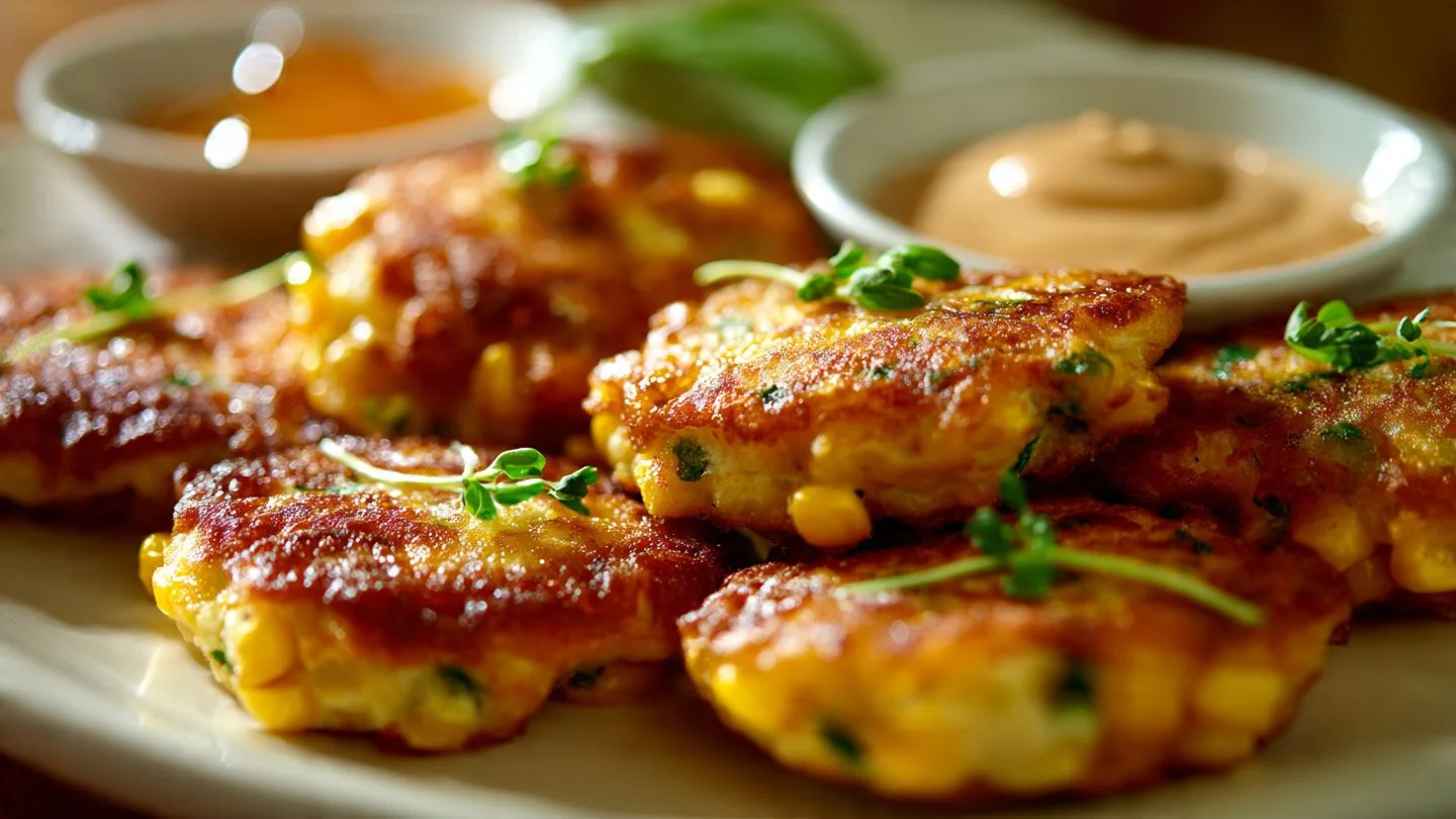 Air Fryer Corn Fritters