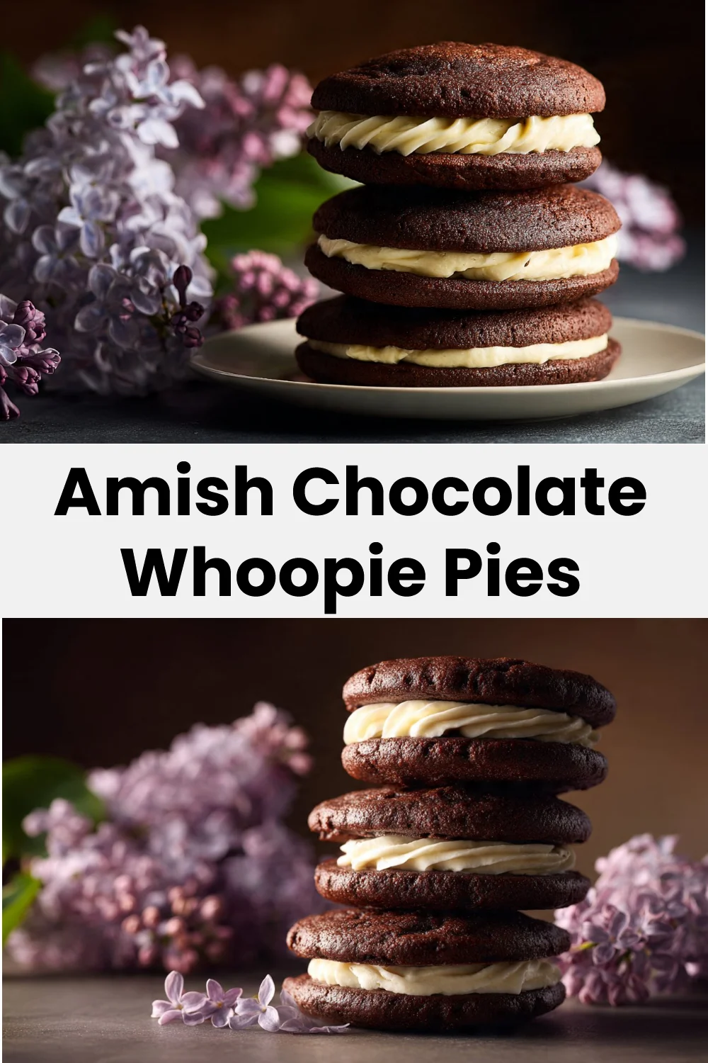 Amish Chocolate Whoopie Pies